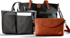 Momkindness CarryAll Tote Trio - Black