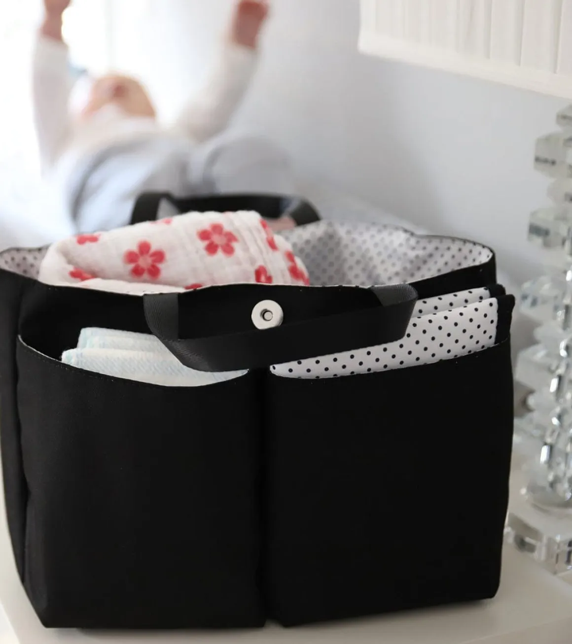 Momkindness CarryAll Tote Trio - Black