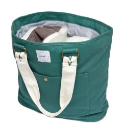 Momkindness Day & Away Canvas Tote - Juniper