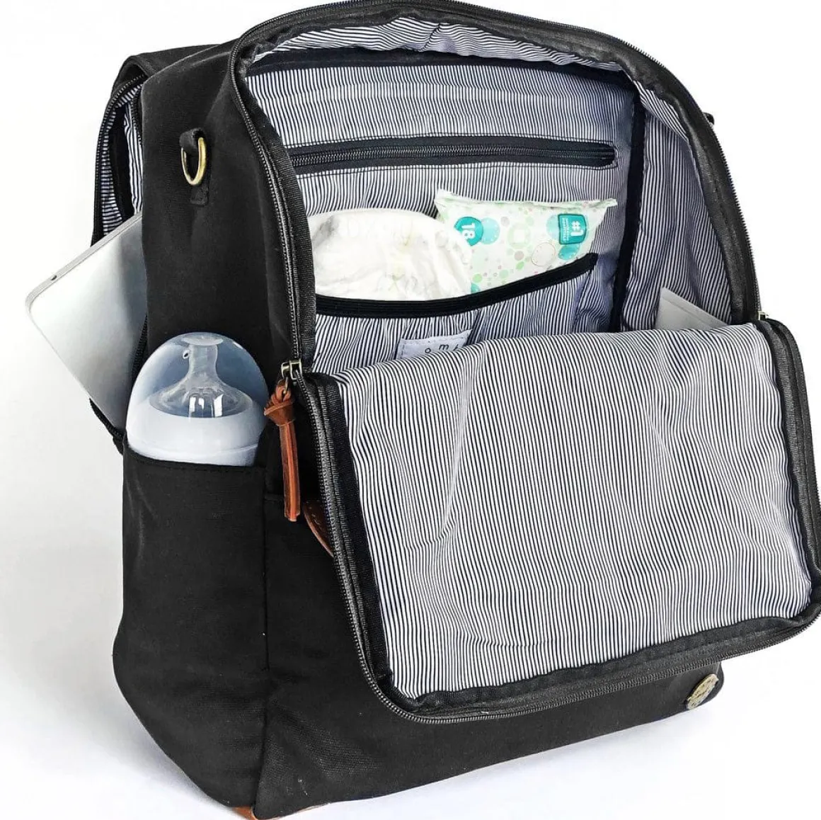 Momkindness Duo Backpack - Black