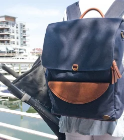 Momkindness Duo Backpack - Navy