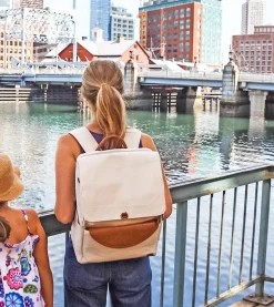 Momkindness Duo Backpack - Stone