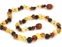 Momma Goose Baroque Teething Necklace, Small - Multi