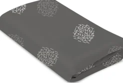 4moms Mamaroo Sleep Cotton Bassinet Sheet - Grey Crosshatch