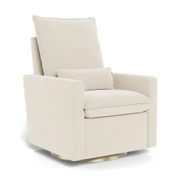 Monte Design Cortina Manual Glider Recliner - Swivel + Glide Base