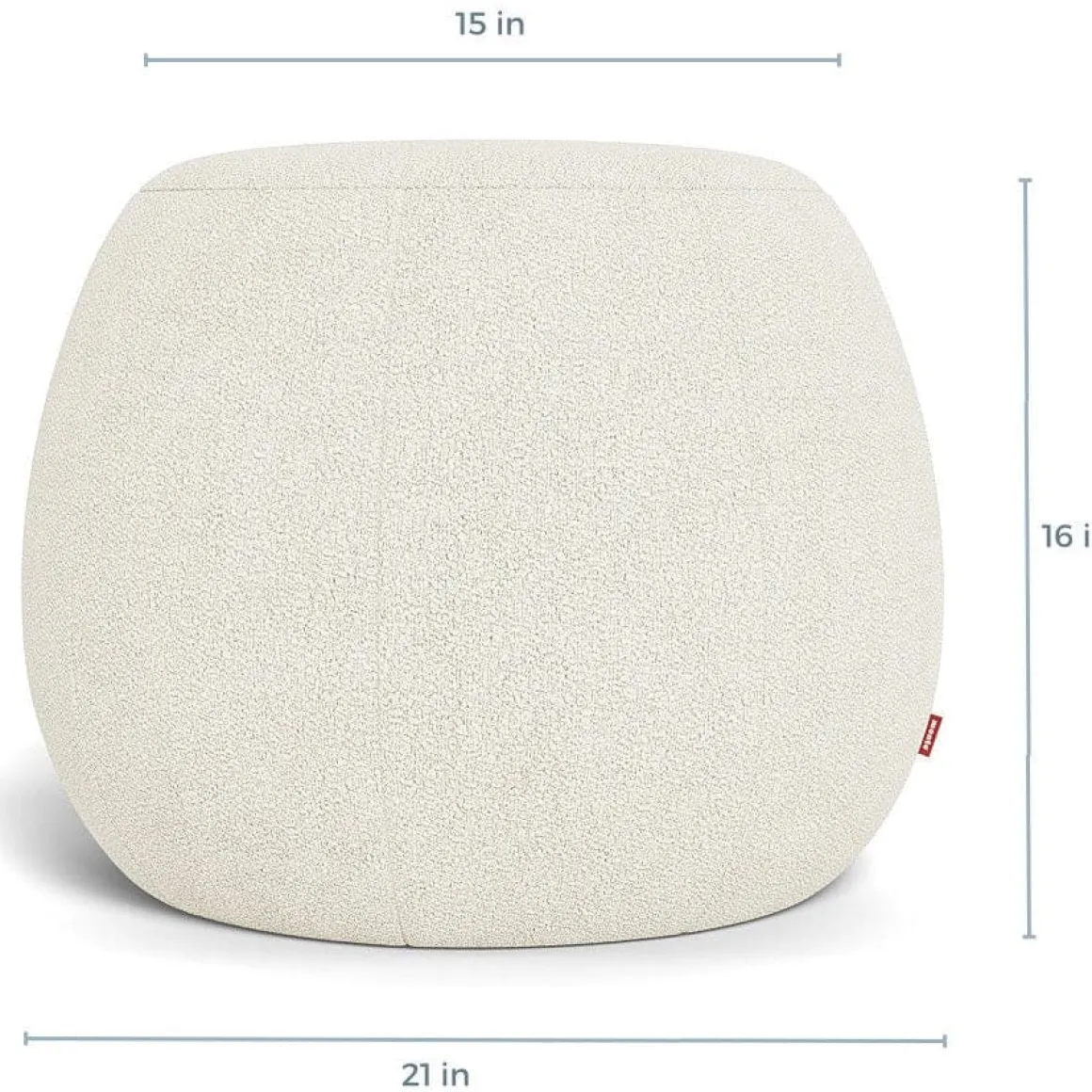 Monte Design Gem Pouf Ottoman