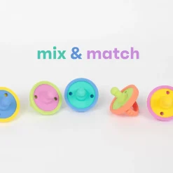 morepeas Flip & Store Pacifier - Sweet Pea