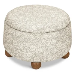 Morris & Co. x Namesake Tuffet Storage Ottoman - Mallow in Ash