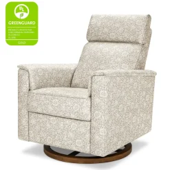 Morris & Co. x Namesake Willa Plus Power Glider Recliner w/ Power Headrest - Mallow in Ash