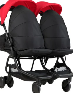 Mountain Buggy Nano Duo Double Stroller - Ruby