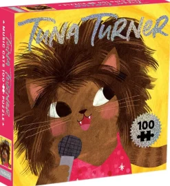 Mudpuppy 100 Piece Puzzle - Tuna Turner Music Cats