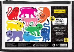 Mudpuppy Pouch Puzzle - Rainbow Roar!