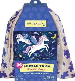 Mudpuppy Puzzle to Go - Unicorn Magic