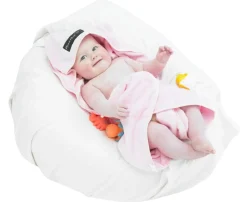 Mum 2 Mum Hooded Towel - Baby Pink
