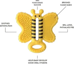 Munch Baby Toothbrush Teether - Bee