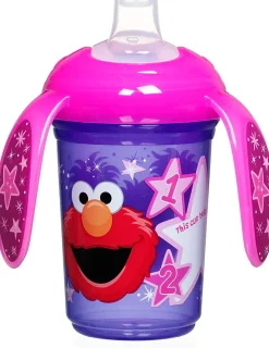 Munchkin Sesame Street Trainer Cup, 7 oz - Purple/Pink