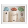 Mushie Dino Bath Essentials Kit