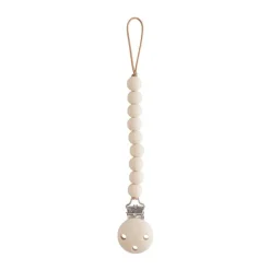 Mushie Hera Silicone Pacifier Clip - Shifting Sands