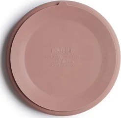 Mushie Silicone Suction Plate - Blush