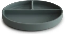 Mushie Silicone Suction Plate - Dried Thyme