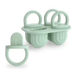 Mushie Toddler Ice Pop Tray - Cambridge Blue