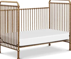Namesake Abigail 3-in-1 Convertible Crib - Vintage Gold