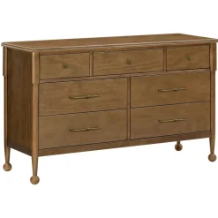 Namesake Alouette 7-Drawer Assembled Dresser - Natural Walnut