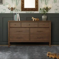 Namesake Alouette 7-Drawer Assembled Dresser - Natural Walnut