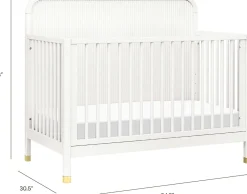 Namesake Brimsley Tambour 4-in-1 Convertible Crib - Warm White