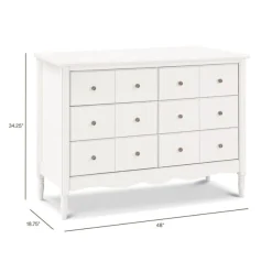 Namesake Liberty 6-Drawer Assembled Dresser - Warm White