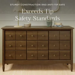 Namesake Liberty 9-Drawer Assembled Dresser - Natural Walnut