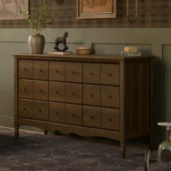 Namesake Liberty 9-Drawer Assembled Dresser - Natural Walnut