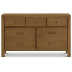 Namesake Nantucket 7-Drawer Assembled Dresser - Natural Walnut