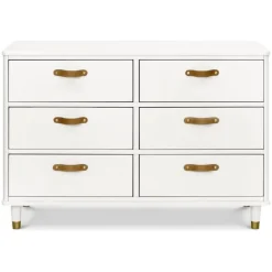 Namesake Tanner 6-Drawer Assembled Dresser - Warm White