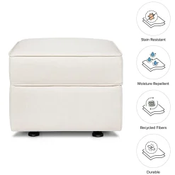 Namesake Willa/Alden Gliding Ottoman - Performance Cream Eco-Weave