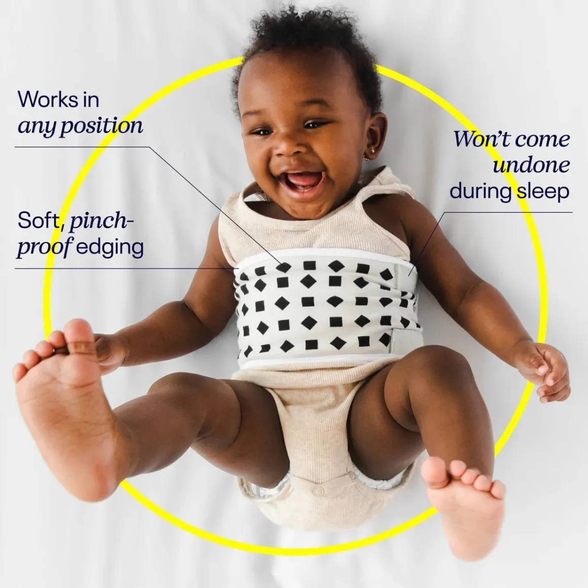 Nanit Breathing Wear Band - Small (0-3 Months)