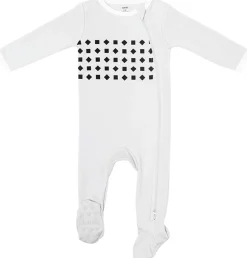 Nanit Breathing Wear Pajamas - 6-9 Months, Pebble Grey