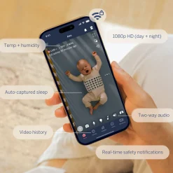 Nanit Pro Smart Baby Monitor & Wall Mount Gen 2