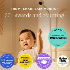 Nanit Pro Smart Baby Monitor & Wall Mount Gen 2