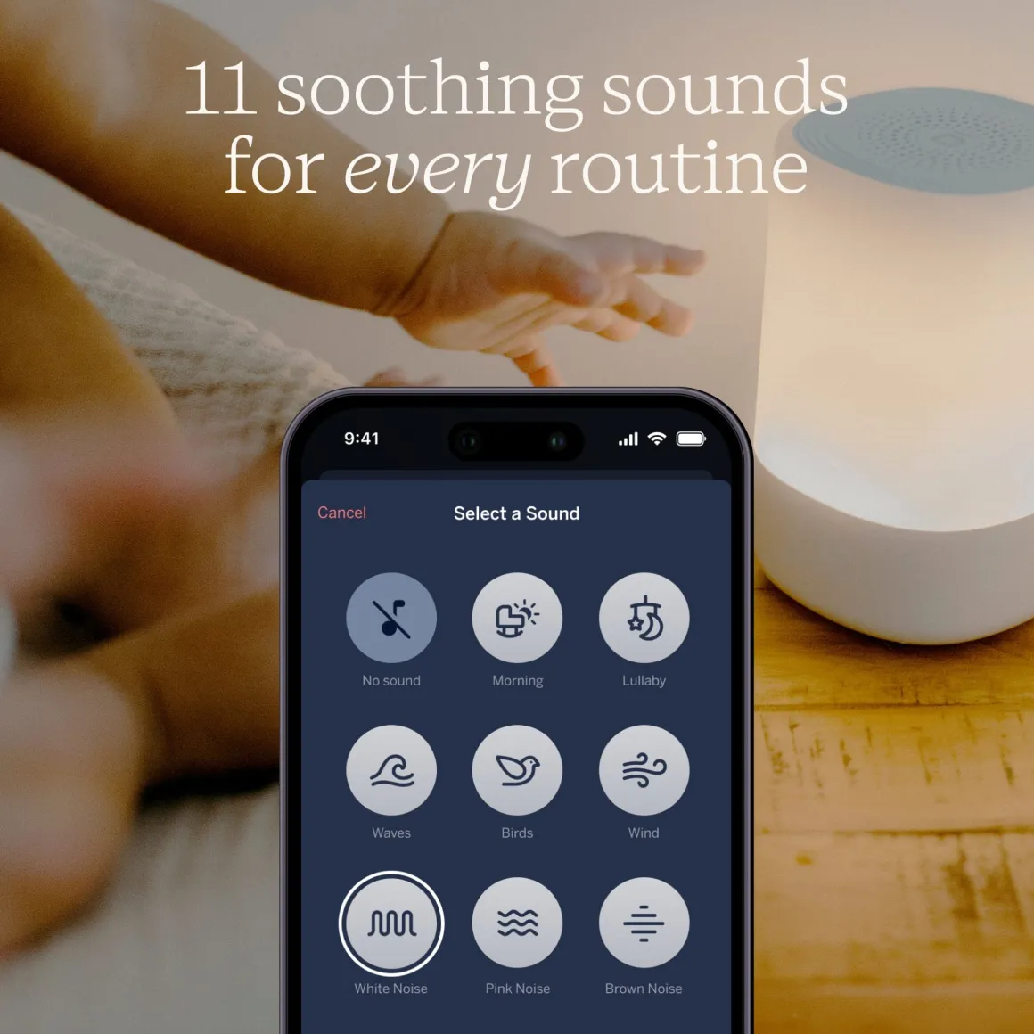 Nanit Pro Sound Machine & Night Light