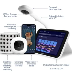 Nanit Smart Baby Monitor System with Floor Stand