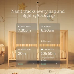 Nanit Smart Baby Monitor System with Floor Stand