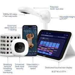 Nanit Smart Baby Monitor System with Wall Mount