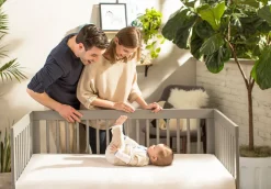 Naturepedic MC34 No-Compromise 2 Stage Lightweight Organic Classic Crib Mattress