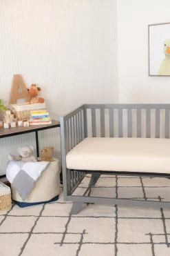 Naturepedic Organic Breathable 2-Stage Baby Innerspring Crib Mattress