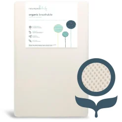 Naturepedic Organic Breathable Mini Crib Mattress