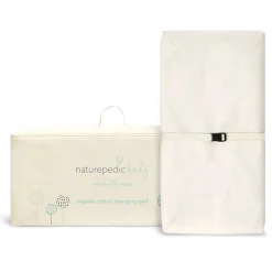 Naturepedic Organic Cotton Changing Pad 4-Sided Contoured