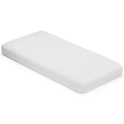 Naturepedic Organic Cotton Fitted Crib Sheet 2-Layer Breathable Muslin - Arctic Snow