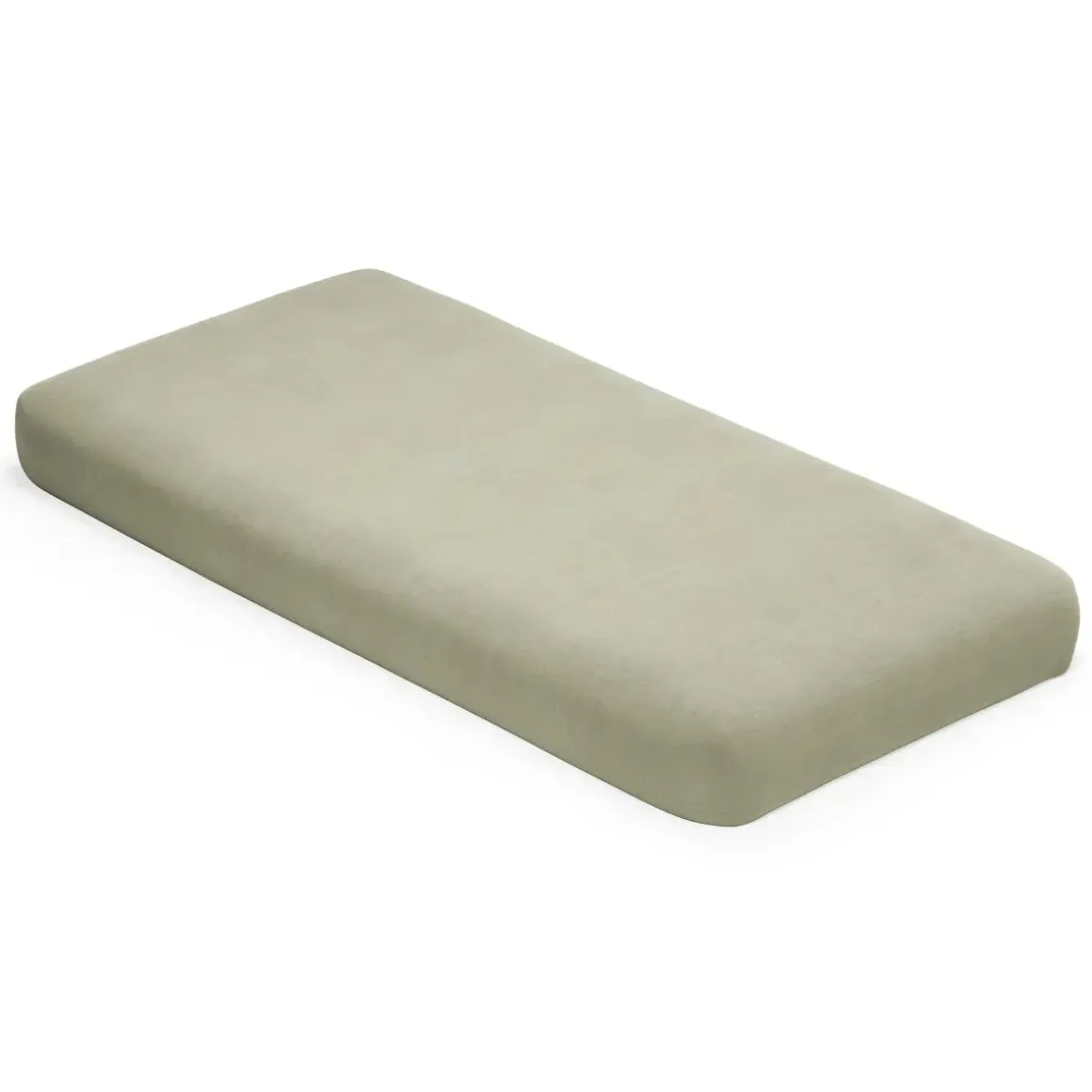 Naturepedic Organic Cotton Fitted Crib Sheet 2-Layer Breathable Muslin - Forest Canopy