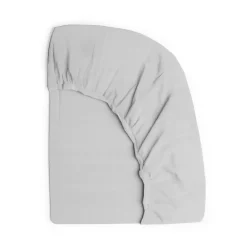 Naturepedic Organic Cotton Fitted Crib Sheet 2-Layer Breathable Muslin - Mist